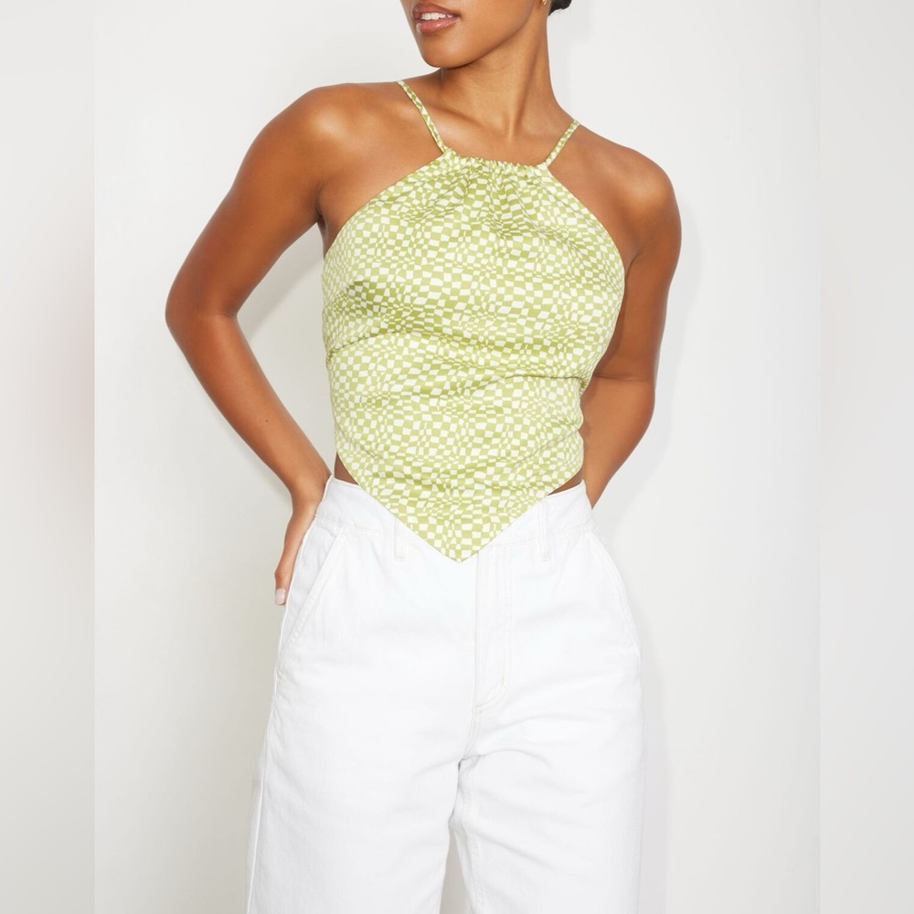 Dynamite Tie-Back Halter Cami